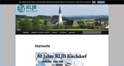 Desktop Screenshot of kljbkirchdorf.de